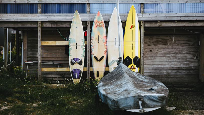 Surfboards ved Ålsgårde