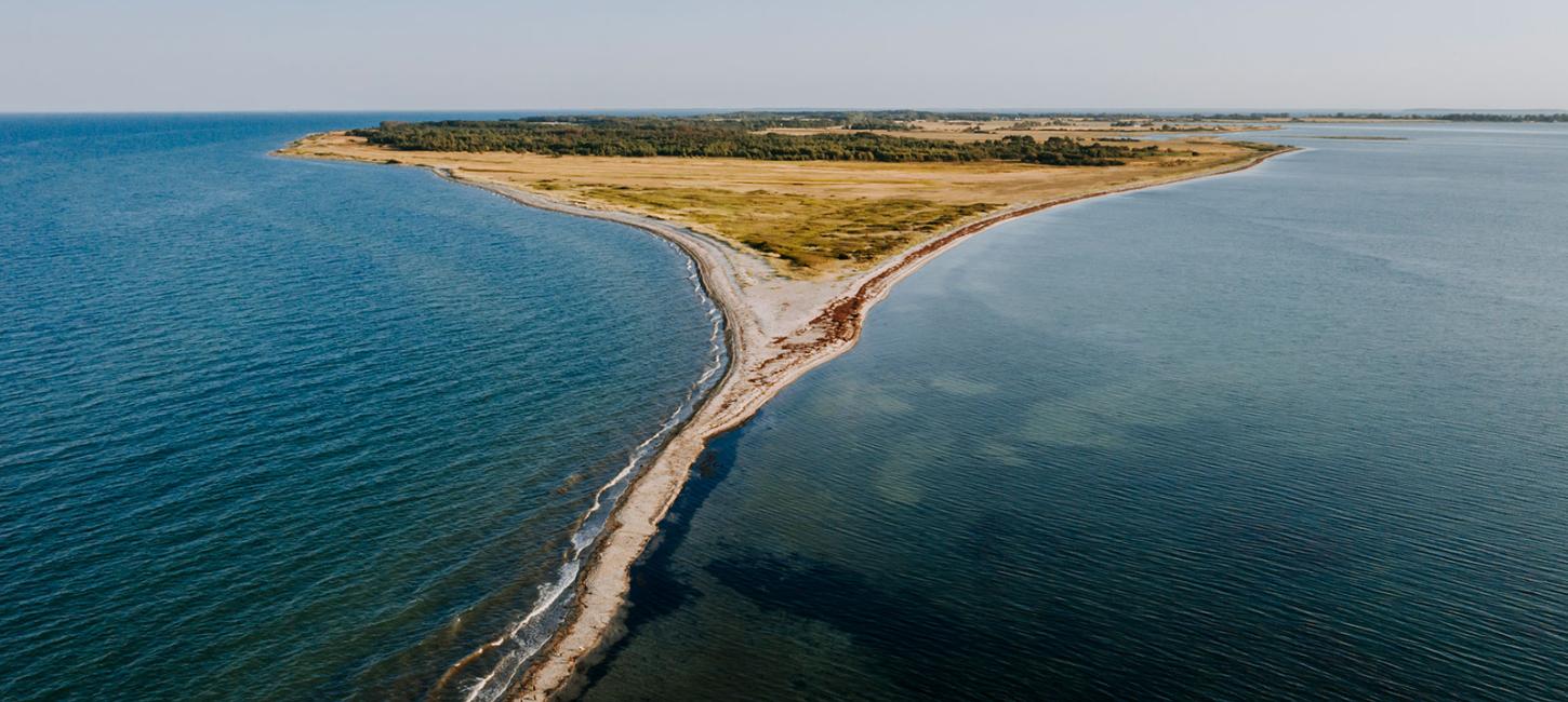 Luftfoto af Endelave