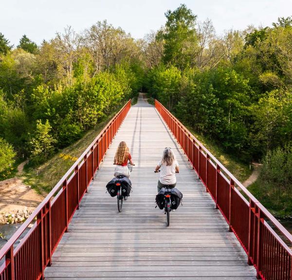 Cykeltur på Den Genfundne Bro